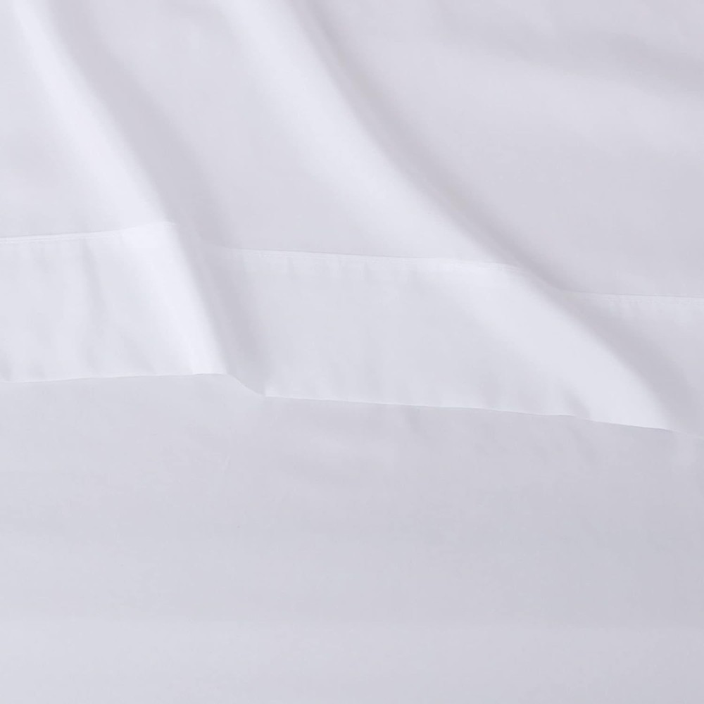 Amazon Basics Full 4-Piece Microfiber Sheet Set 14" Deep Pockets Bright White