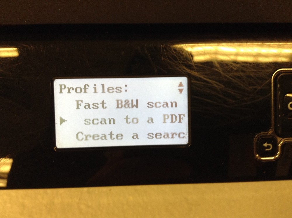 HP ScanJet Enterprise 7500 Flatbed Document Scanner w/ Ac Adapter, WORKING