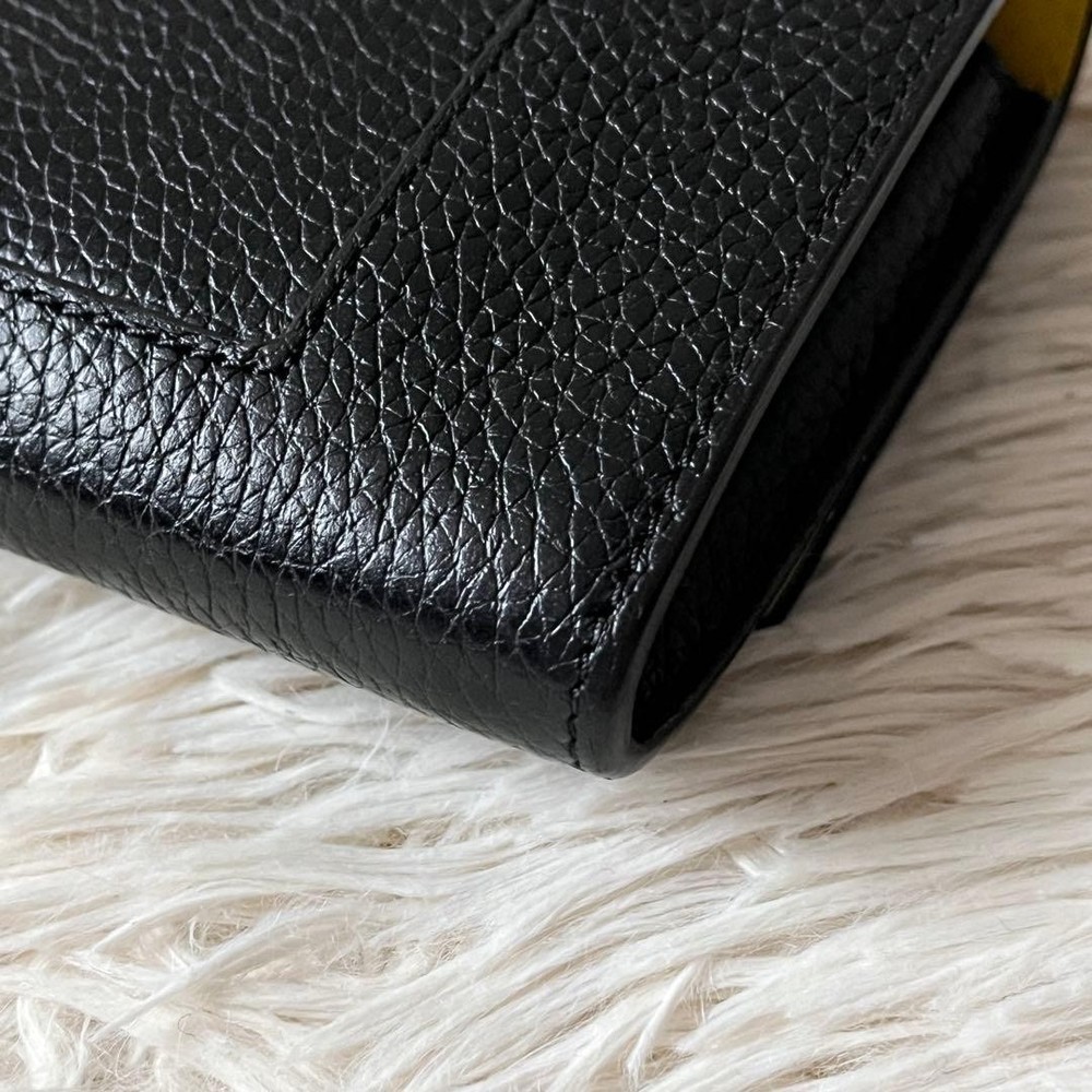 CELINE Large Flap Multi Function Long Wallet From Japan