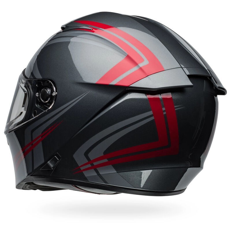 Bell Lithium Jetstream Helmet Size X-Large Gray/Red