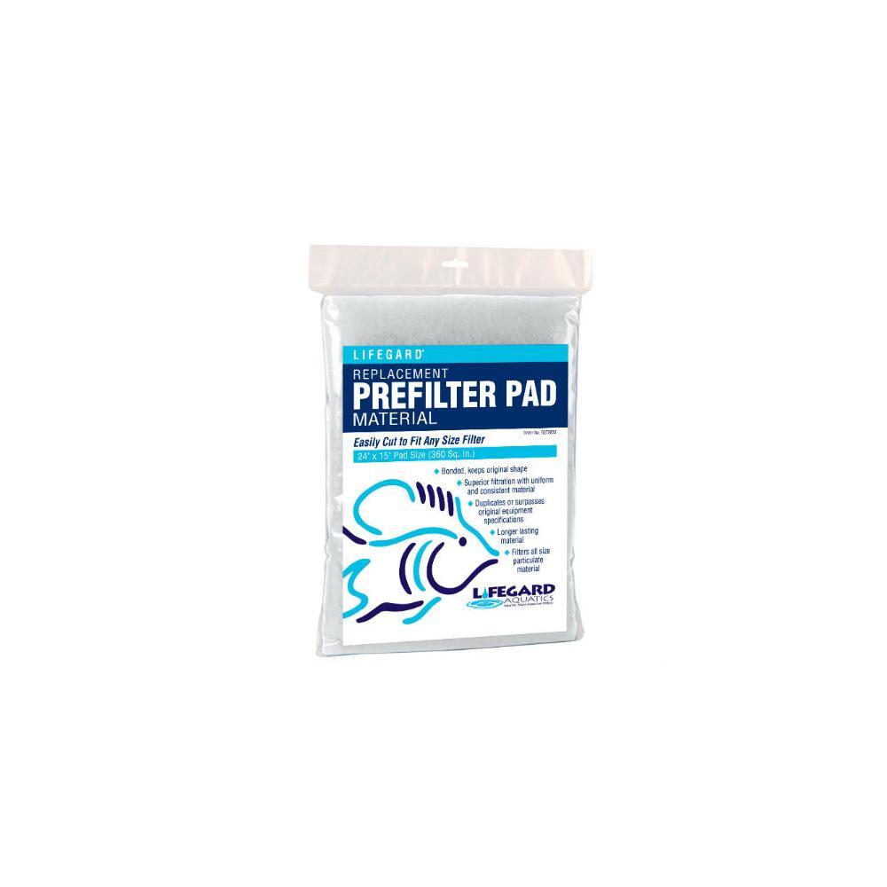 Lifegard Filter Prefilter Pad - 24" x 15"