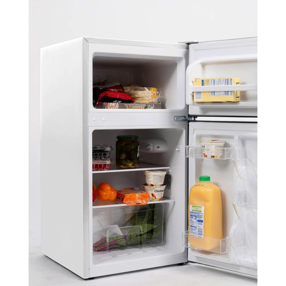 Frigidaire 3.1 Cu. ft. Top Mount Refrigerator, Compact Refrigerator with Freezer