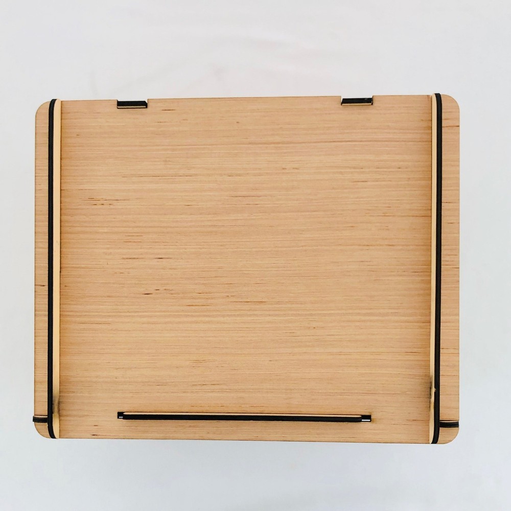 Eco-Friendly Wood Comic Book Short Box Storage & Display