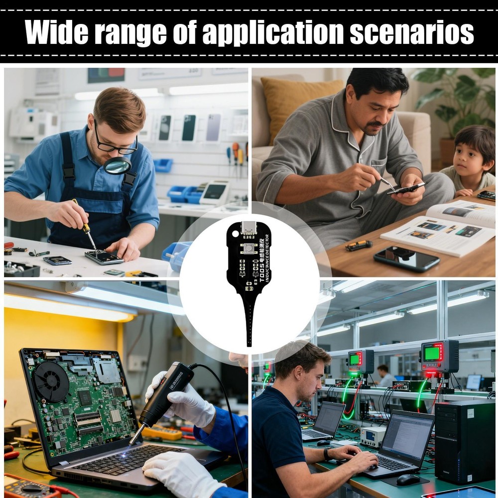 Motherboard Coil Tester Inductor Detection Tool for Electromagnetic Induction