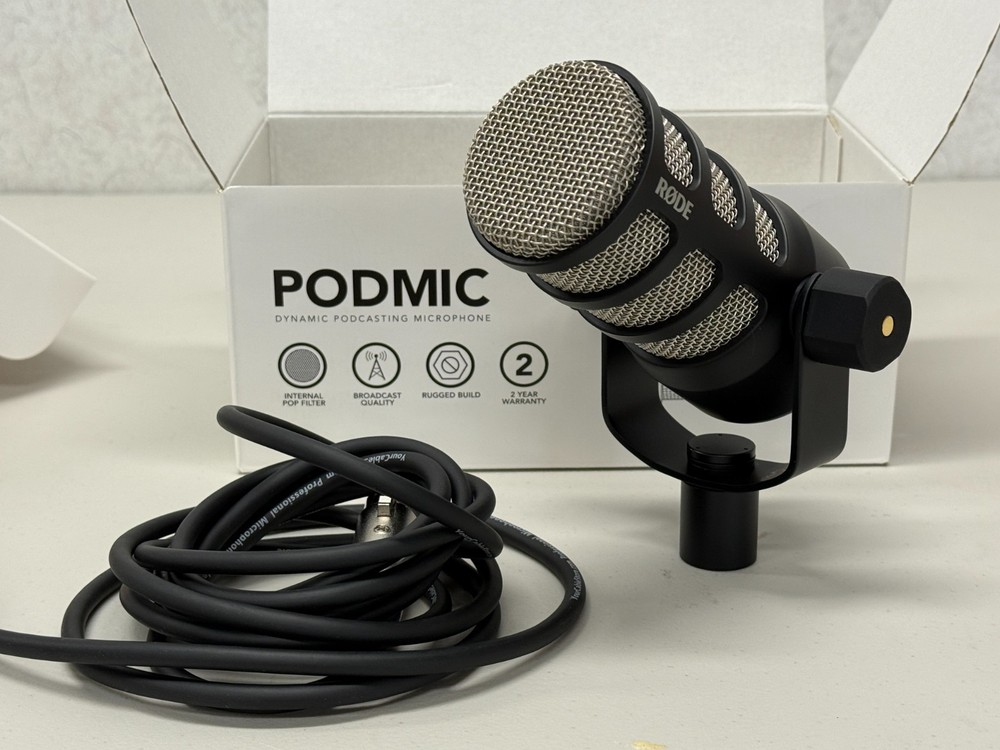 Rode PodMic Dynamic Podcasting Microphone