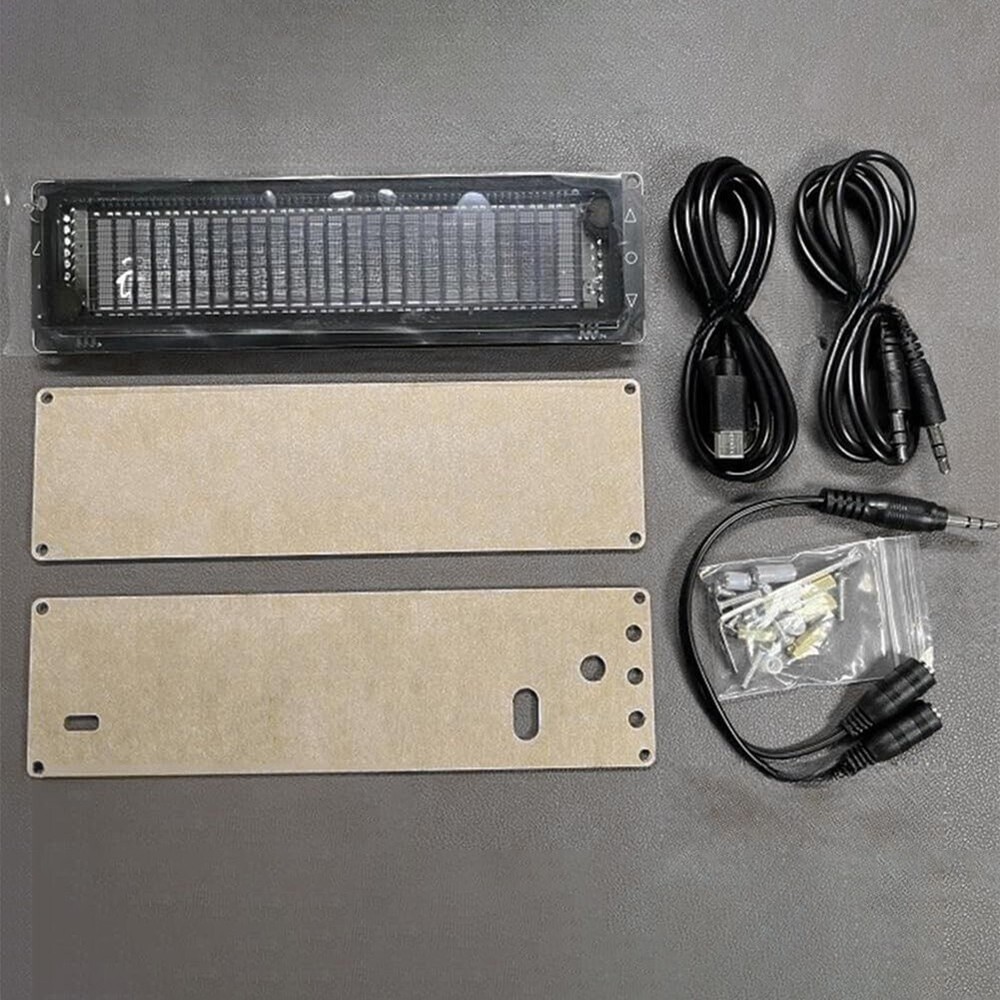 AK2515 Professional VFD Display Music Visualizer with Microphone Input