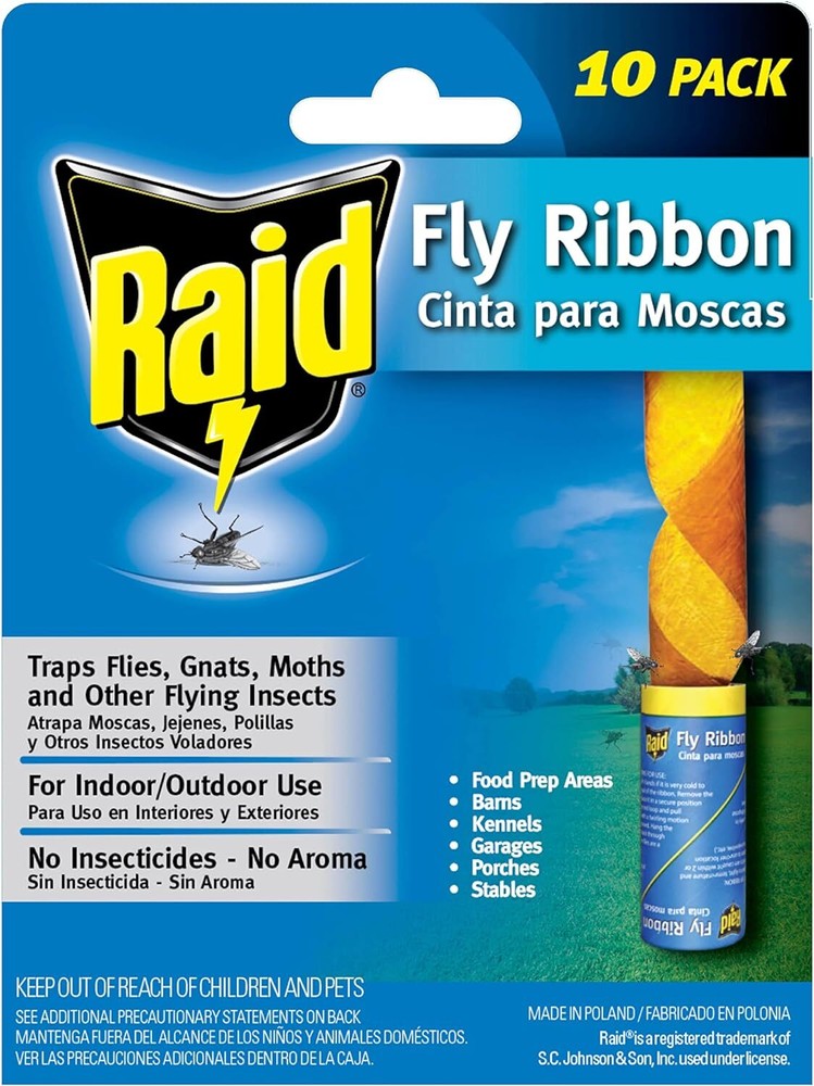 Raid Fly Ribbon, 10 Count