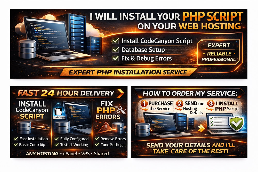 I Will Install PHP Script On Your Hosting | CodeCanyon Setup | Fix Errors | 24H