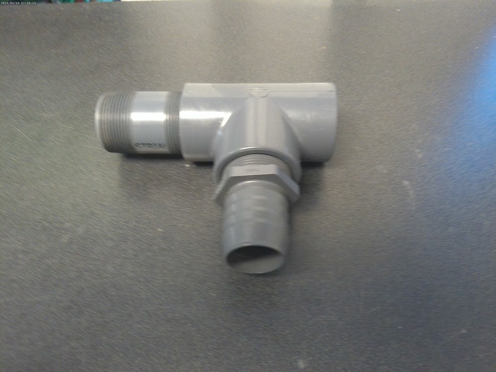 Spears 805-015 PVC 1-1/2'' Tee Assy BIN0322