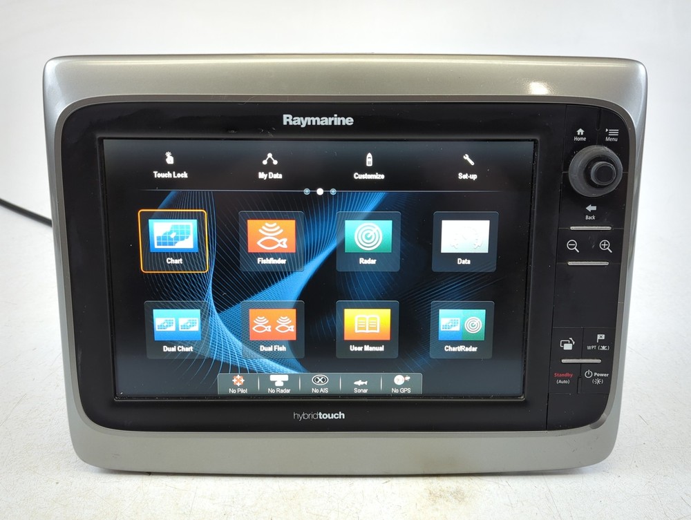 Raymarine e127 E70024 HybridTouch 12" GPS Fishfinder Chartplotter MFD