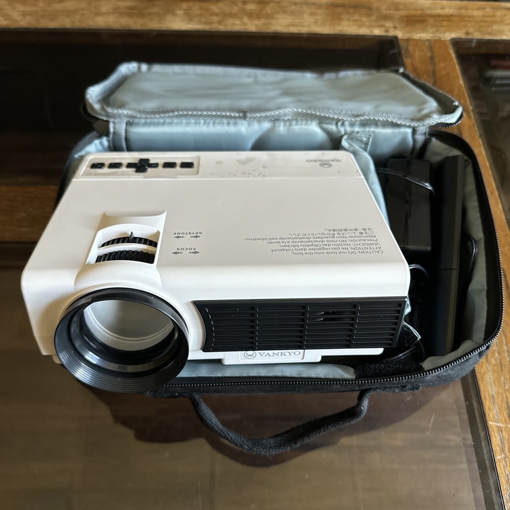 VANKYO Leisure 3W Portable Mini Projector White