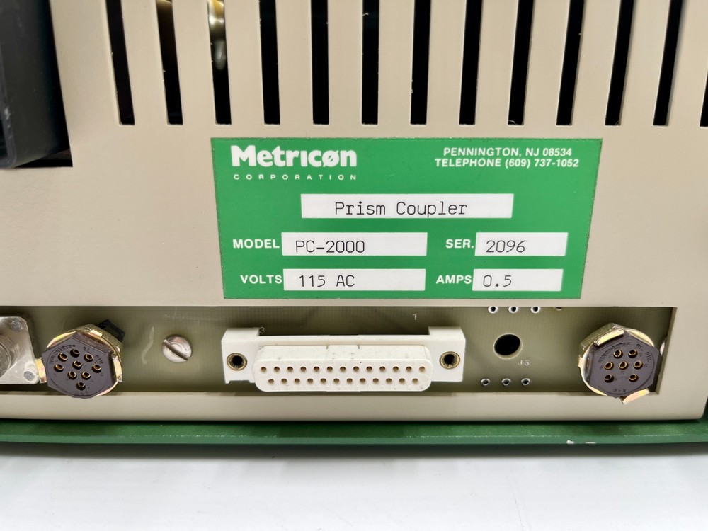 Metricon Laser System