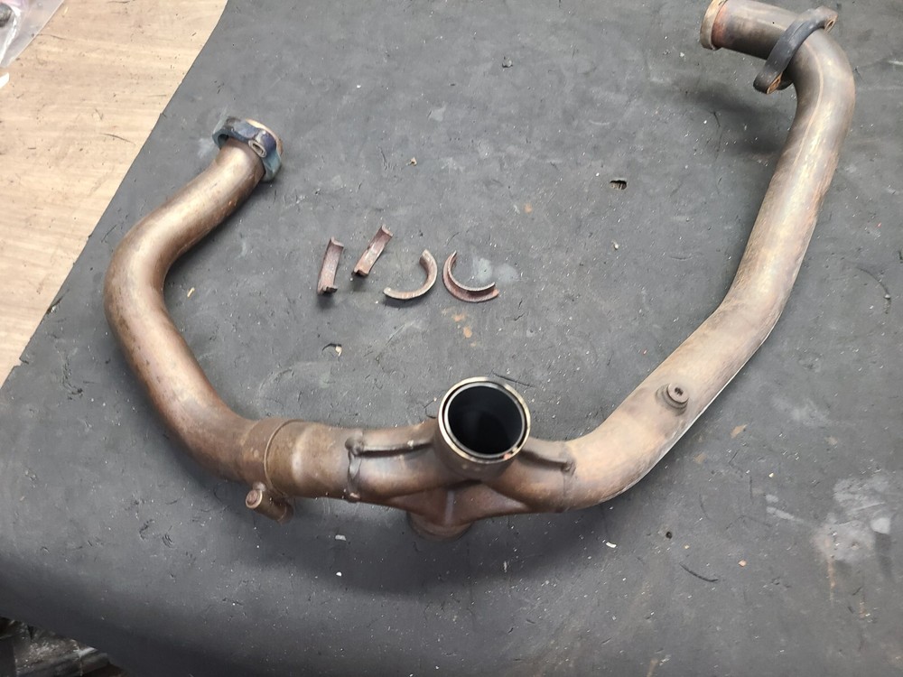 1998 Ducati ST2 944 Exhaust Pipe Header Down Pipe
