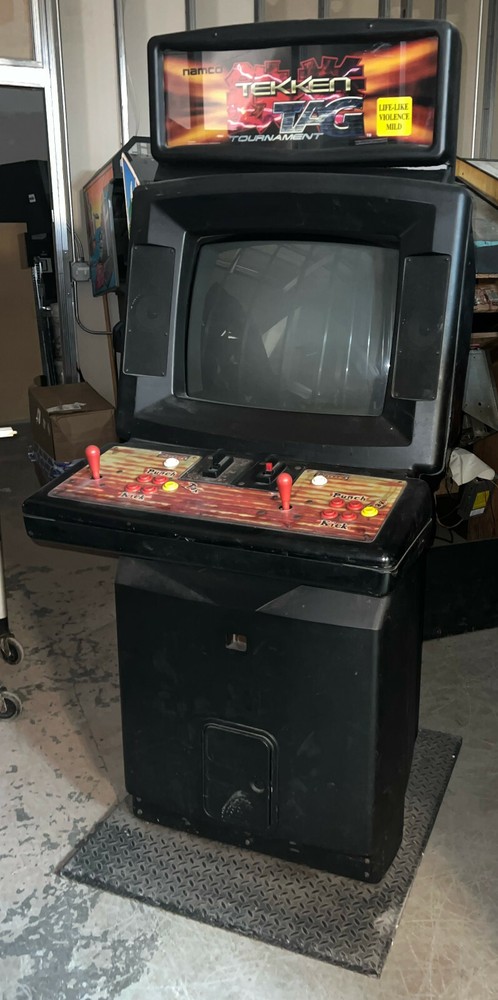 TEKKEN TAG TOURNAMENT ARCADE MACHINE by NAMCO 1999 (Excellent)
