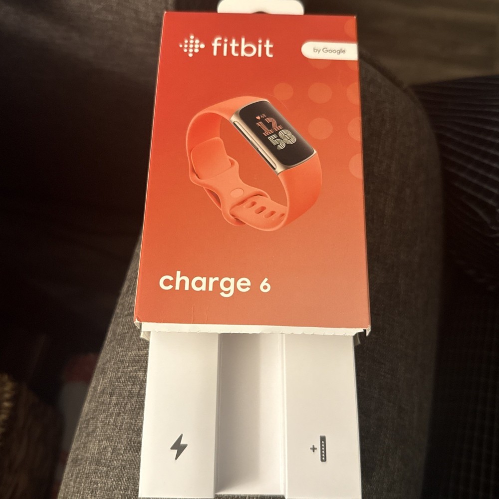 Fitbit Charge 6 Replacement Band *Lower Strap Only* Genuine Small - Coral