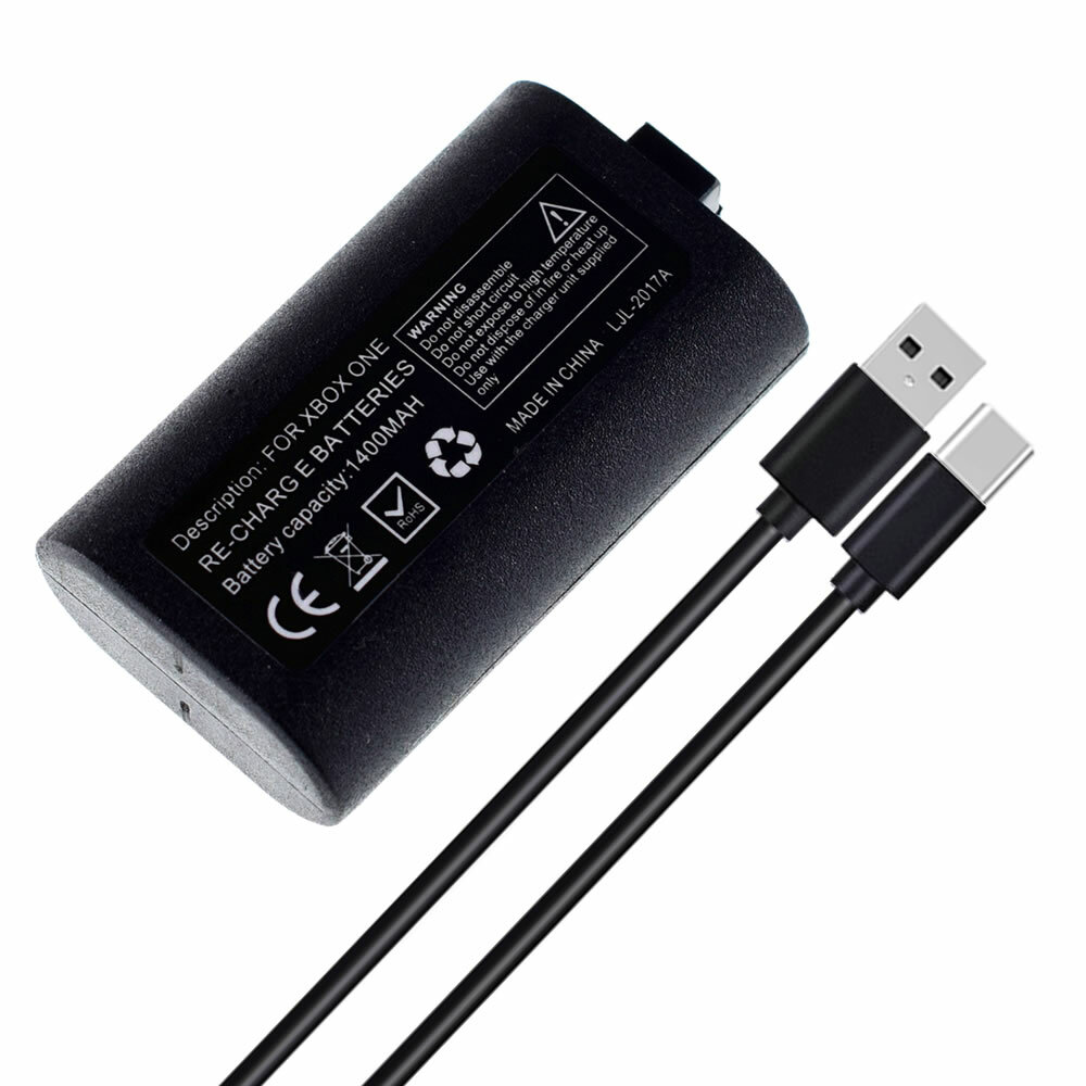 Rechargeable Battery +Type C Charging cable For XBOX Series X Controller