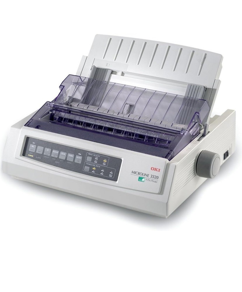 RE-NEWED Oki Microline 3320 Eco 9-Pin Dot Matrix Printer - USB D22800B