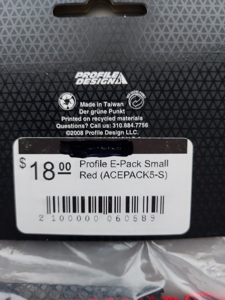 Profile Design E-Pack Small Red ACEPACK5-S