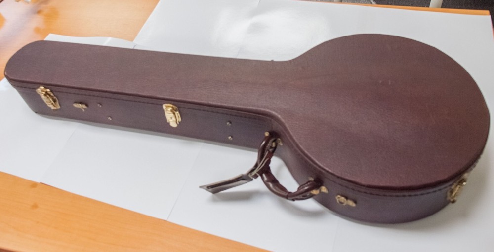 Deering John Hartford Pro 5 String Banjo (Pop On Resonator Missing) w/ Case