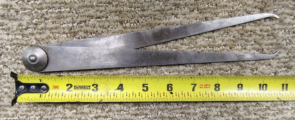 🗽 VINTAGE STARRETT 20" ID/OD CALIPER