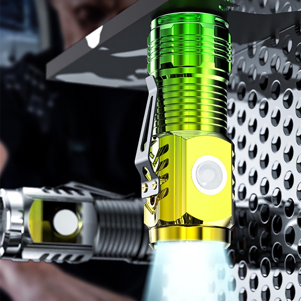 Portable Bright Flashlight 3* 3030LED Lamp Beads Super Bright Flashlight AA