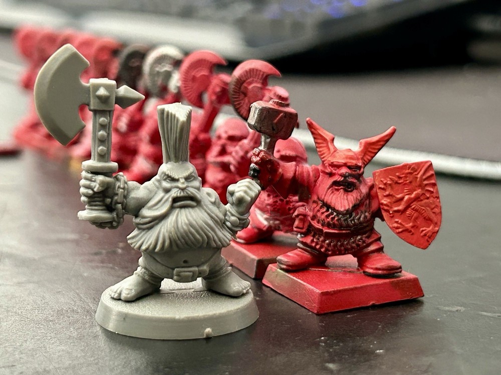 Vintage Warhammer Dwarfs x11