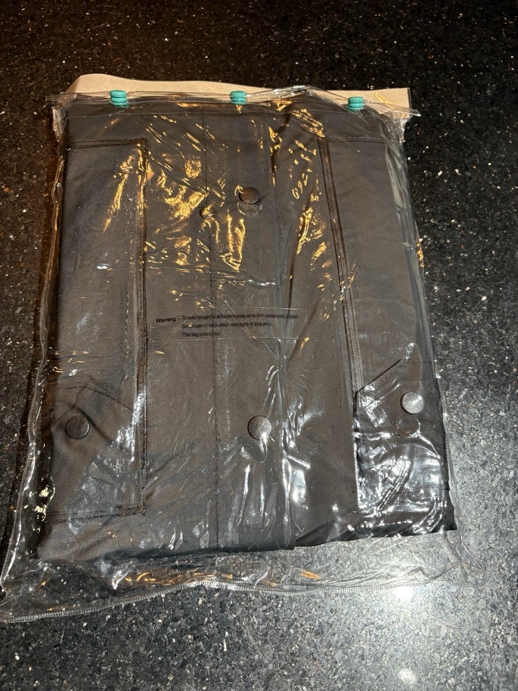 Rothco Two-Piece Nylon Rainsuit Black Medium