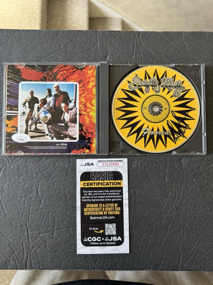 Mark McGrath Signed Sugar Ray Floored CD JSA COA autograph