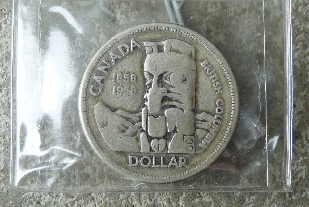 1958 Canada silver dollar $1 - **ICCS G-4** lowball