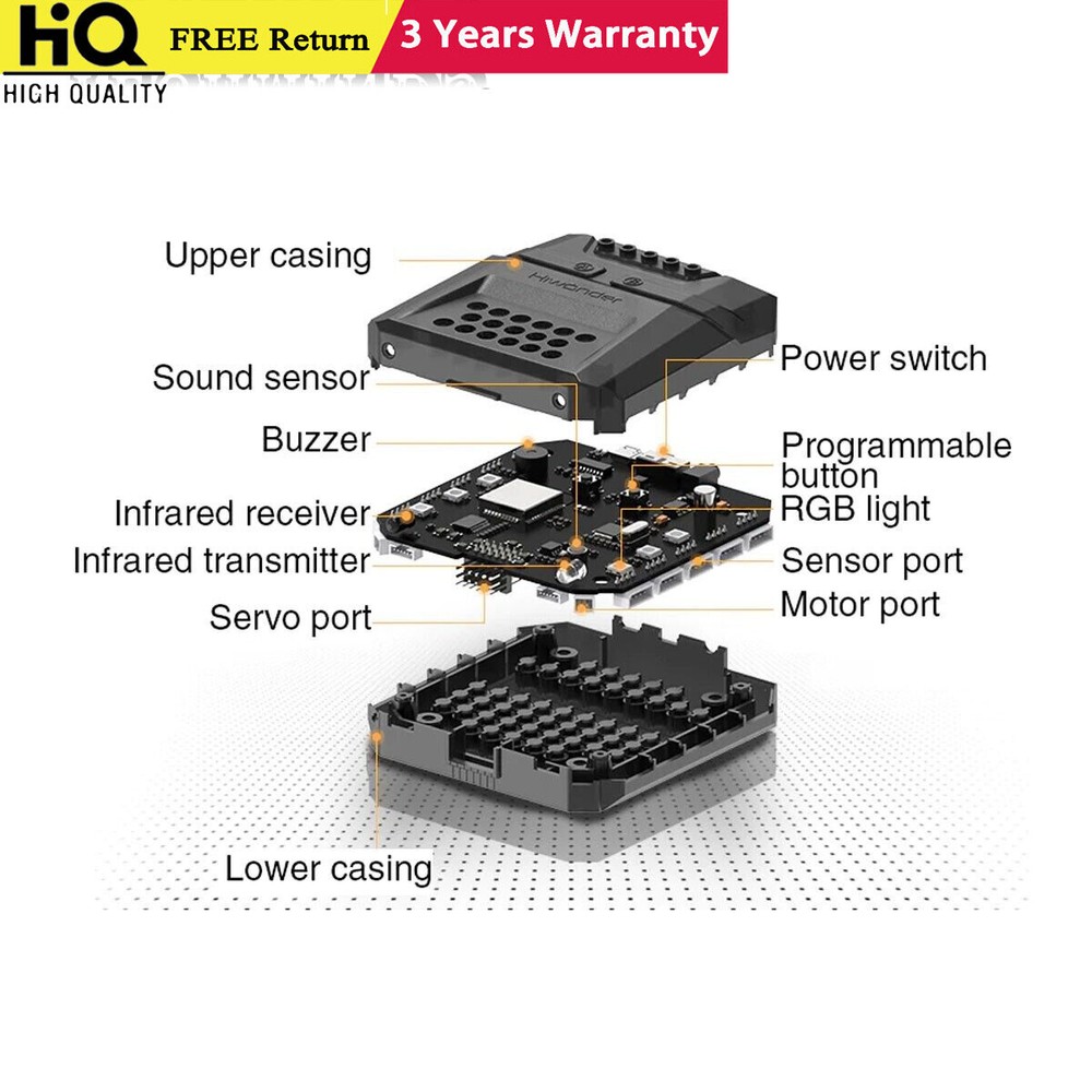 Hiwonder AiNova Smart Robot Car Kit Starter for Graphical Python/Scratch Program