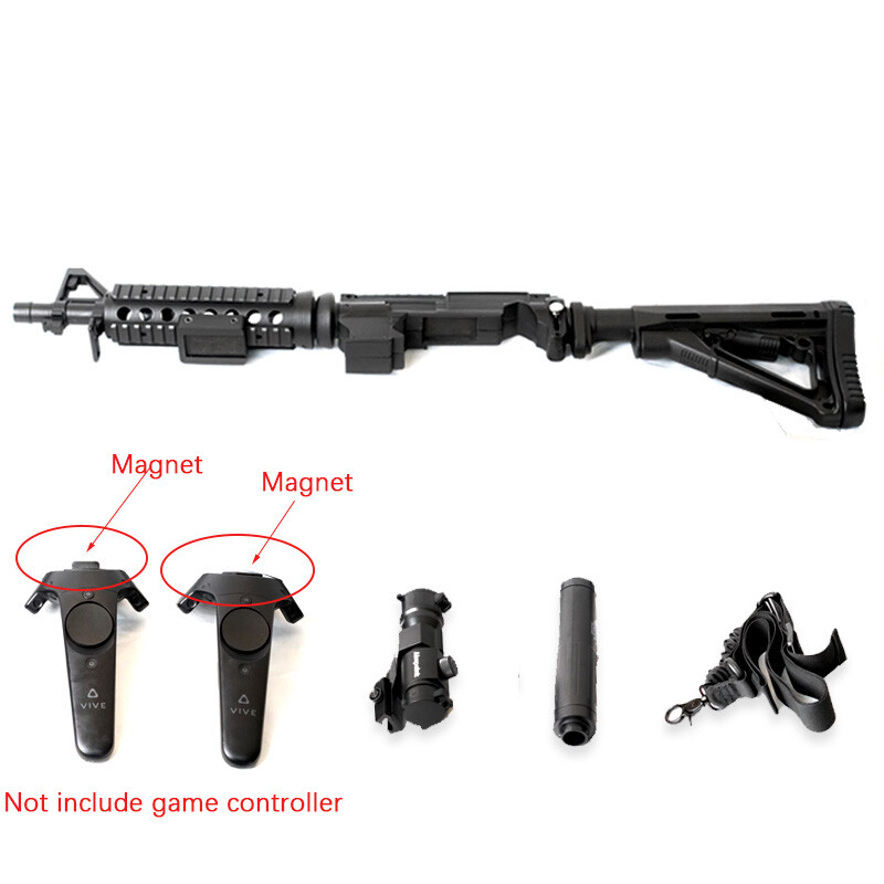 New Move Controller VR Headset Game Shooting Gun Double Handle for HTC Vive