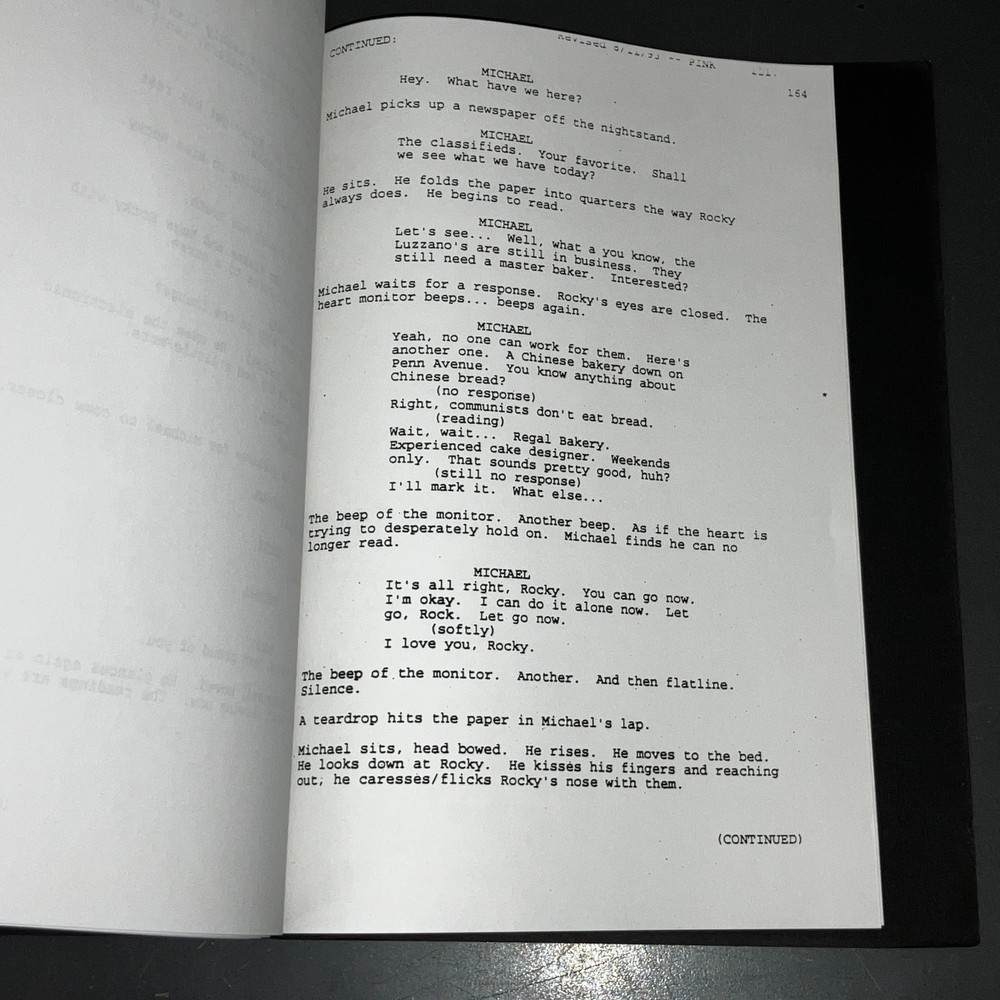 ROOMMATES (7/30/93) Interscope Script / White Page Revisions / Peter Yates + COA