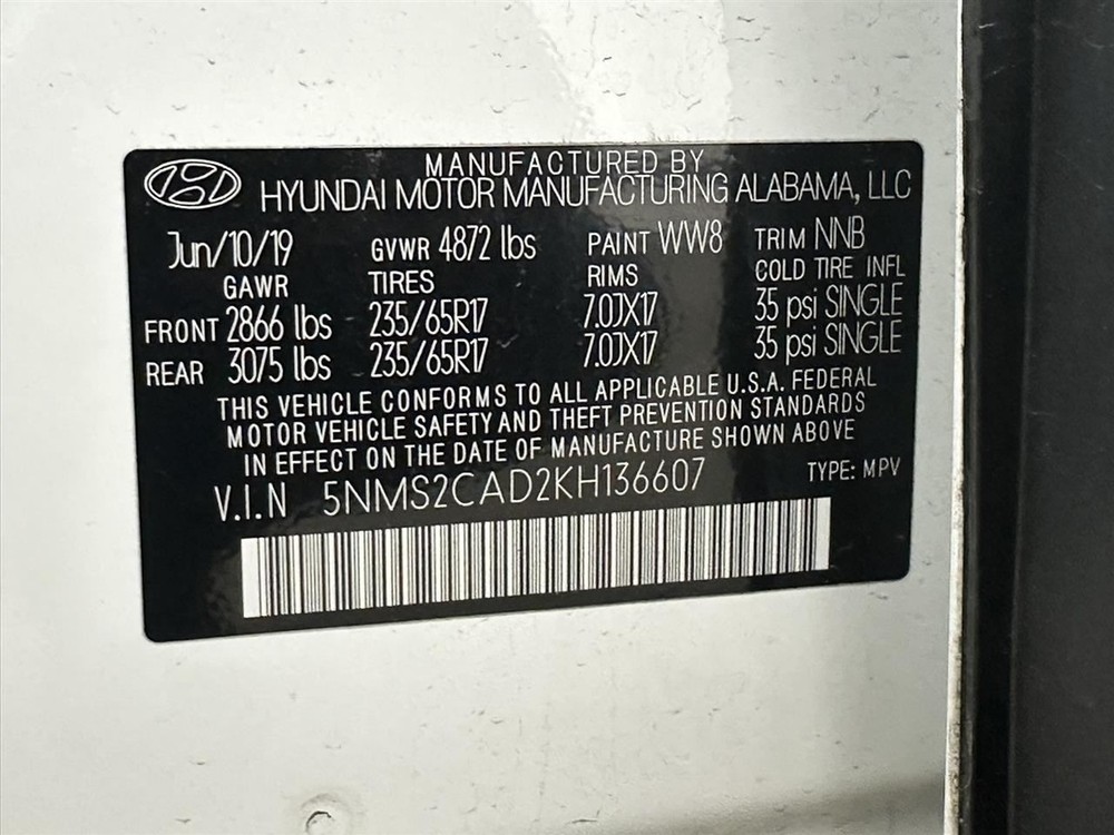 Camera/Projector Camera Front Windshield Fits 19-20 SANTA FE 2821568