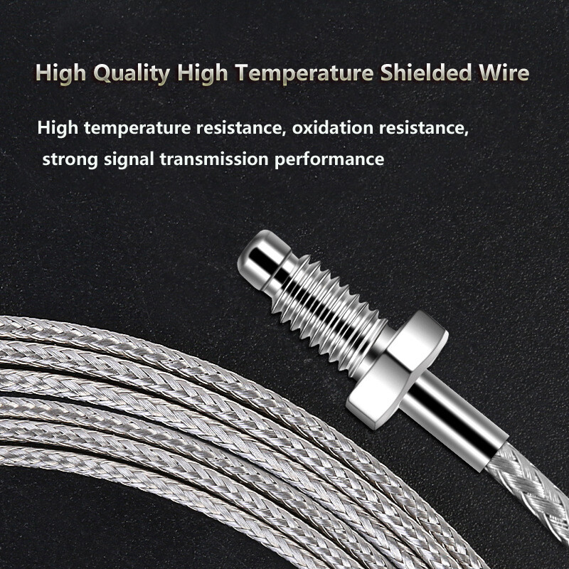 K E Type 0.5M-5M Thermocouple High Temperature Controller Sensor Probe 0-500℃