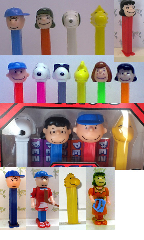 PEZ - Peanuts Series - Choose Character and Condition form Pull Down Menu