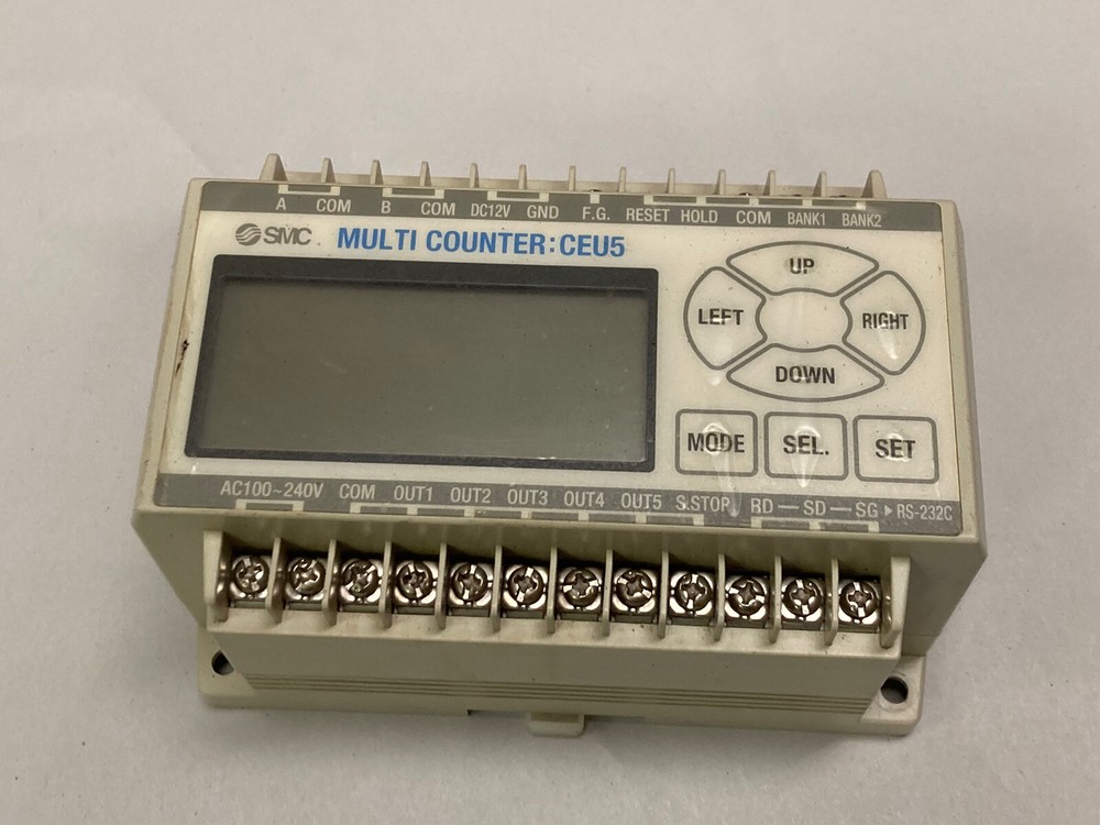 SMC,CEU5-D, Multi-Counter Module24VDC