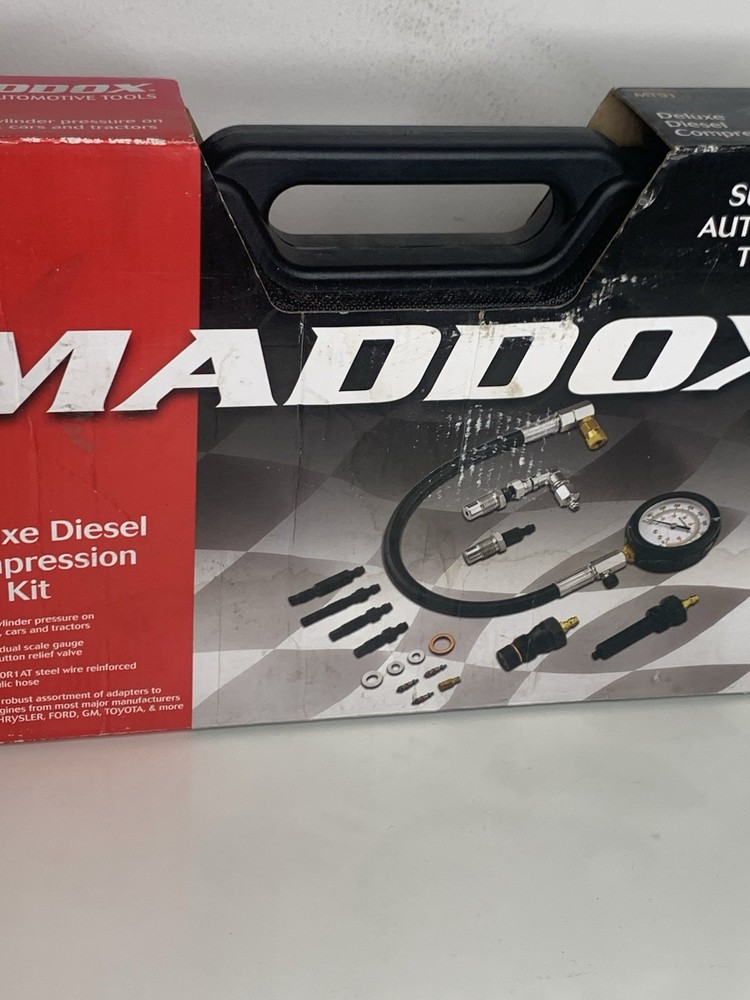 Pittsburgh Automotive Compression Kit & Maddox Deluxe Diesel Compression Kit