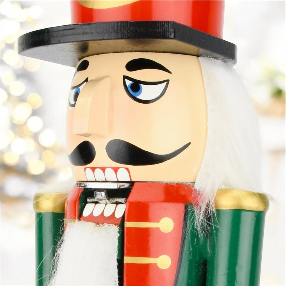 Tree Buddees Beercracker Bottle Opener Nutcracker 15" Tall Beer Opener Fun Decor