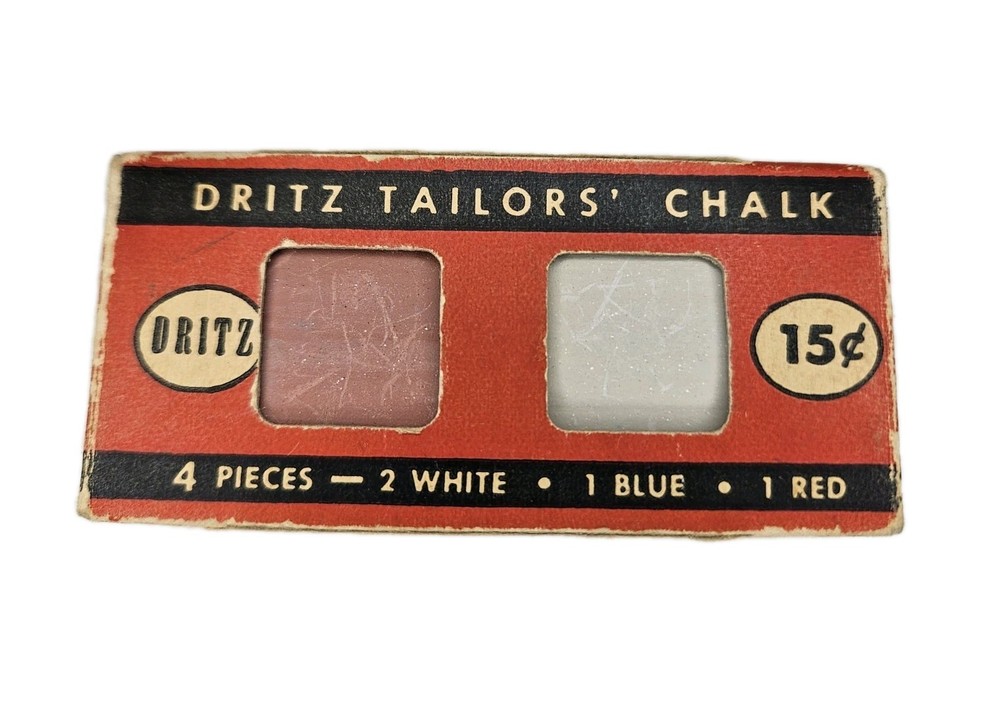 Vintage Dritz Tailors' Chalk 1949 Nice NOS