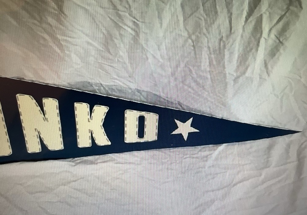 Funko Baseball Pennant Flag STORE DISPLAY Sign Oversized 60” Composite Board
