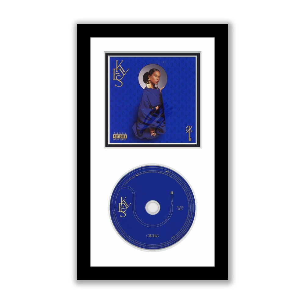 Alicia Keys Autographed Signed Framed CD Keys ACOA
