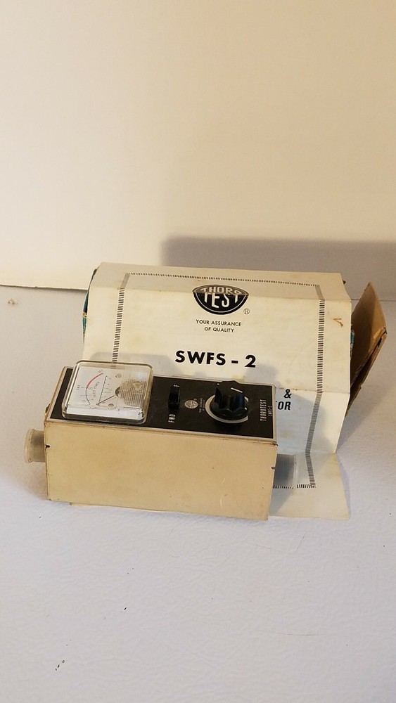 Thorotest SWFS-2 Standing Wave Bridge Field Strength Indicator w/ Instructions