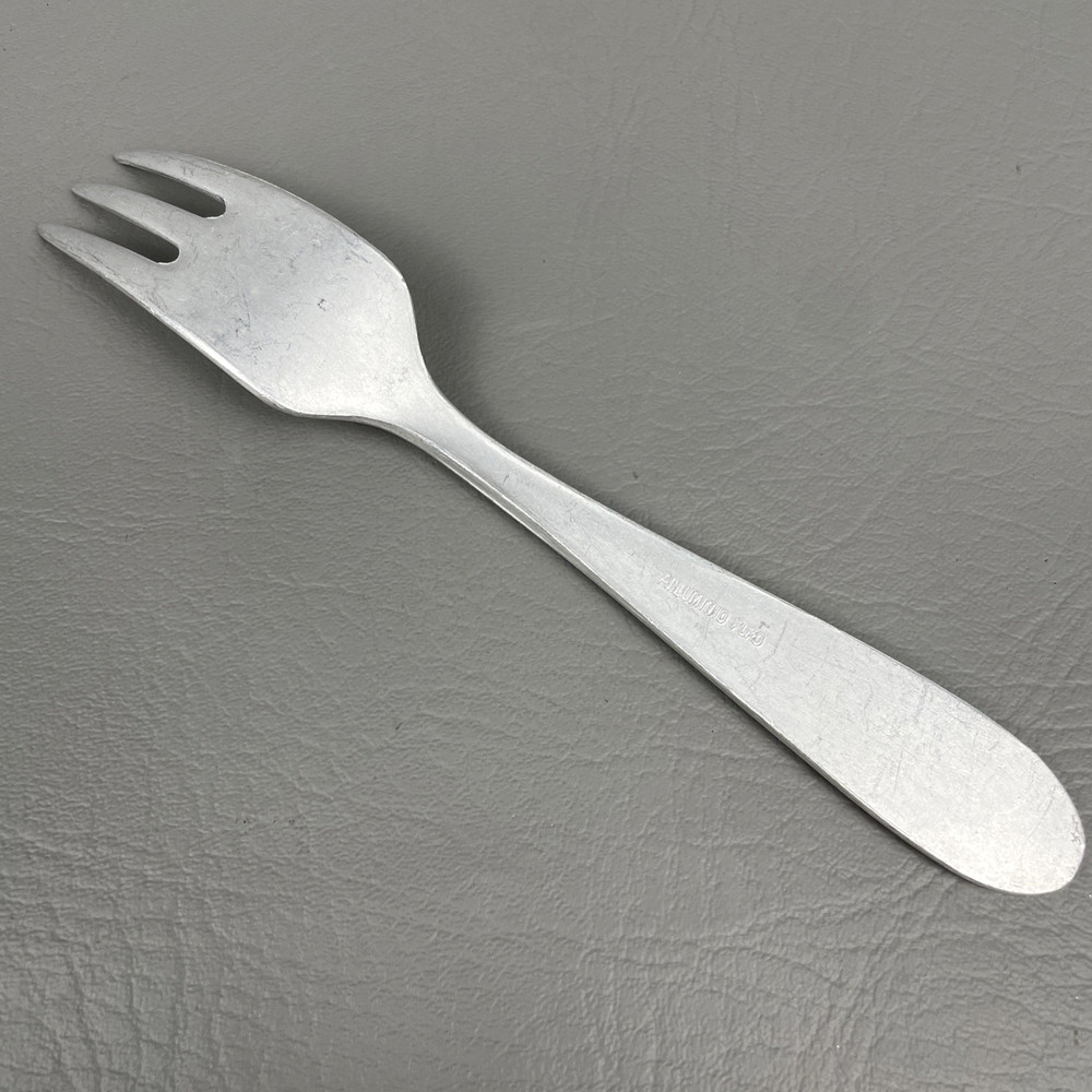 WWII Italian Aluminum Mess Hall Fork