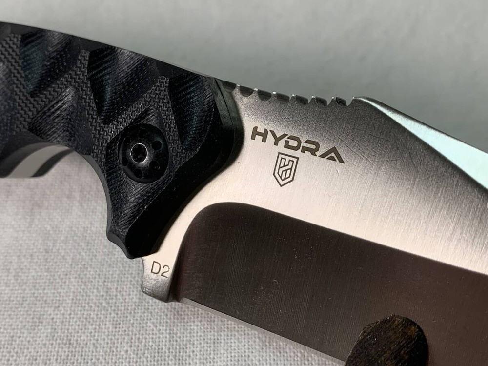 DEFCON HYDRA Fixed Blade Knife D2 Steel G-10 Handle w/Sheath