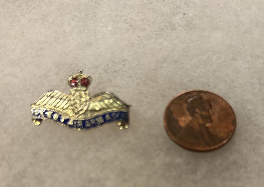 Royal Navy Fleet Air Arm Association Wings Lapel Pin Badge