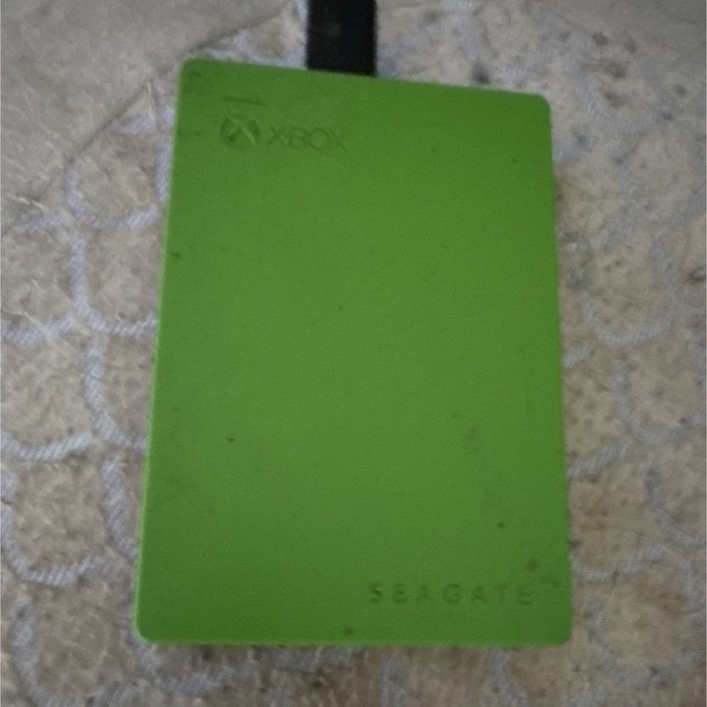 Seagate Green External USB Hard Drive for Microsoft Xbox Console