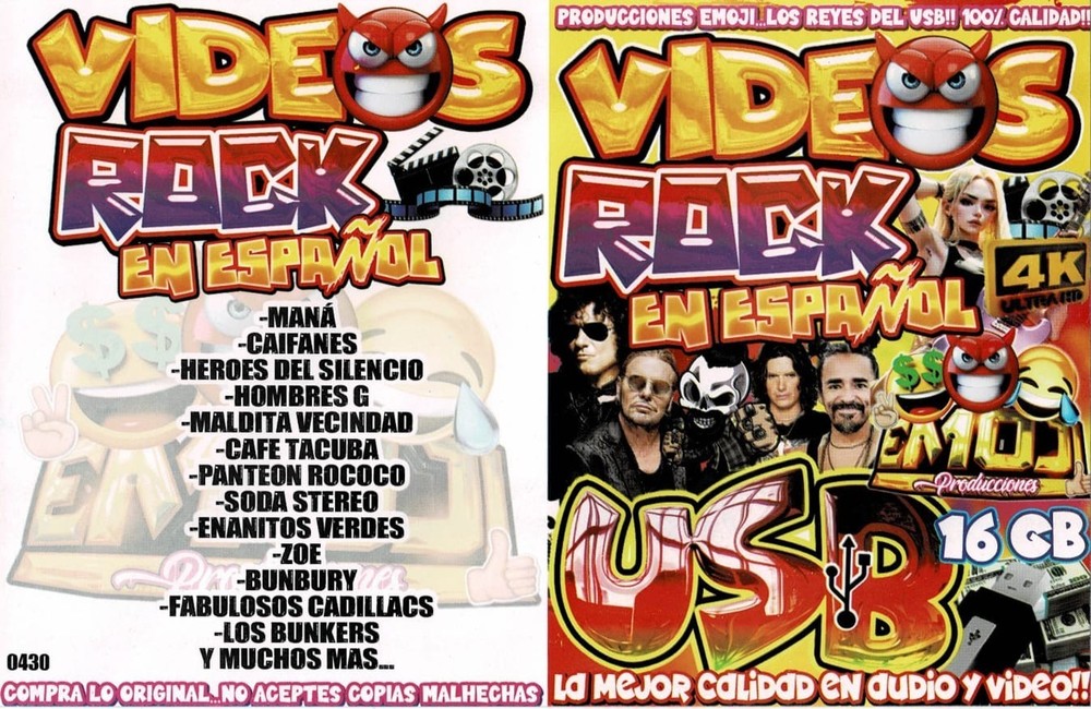 VIDEO MUSICALES MP4 EN USB