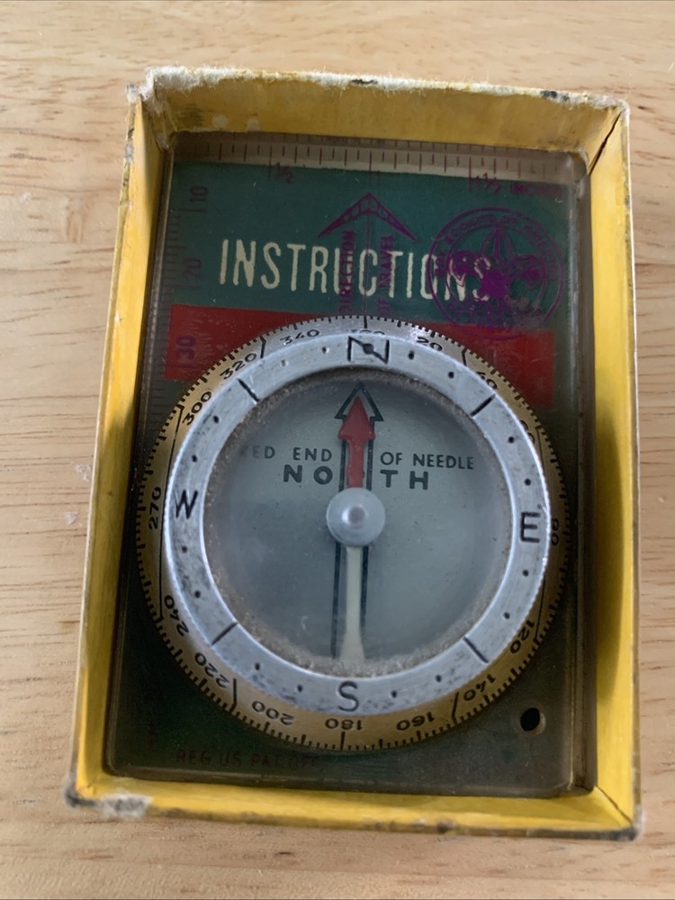 Vintage Silva system compass w original box and instructions.