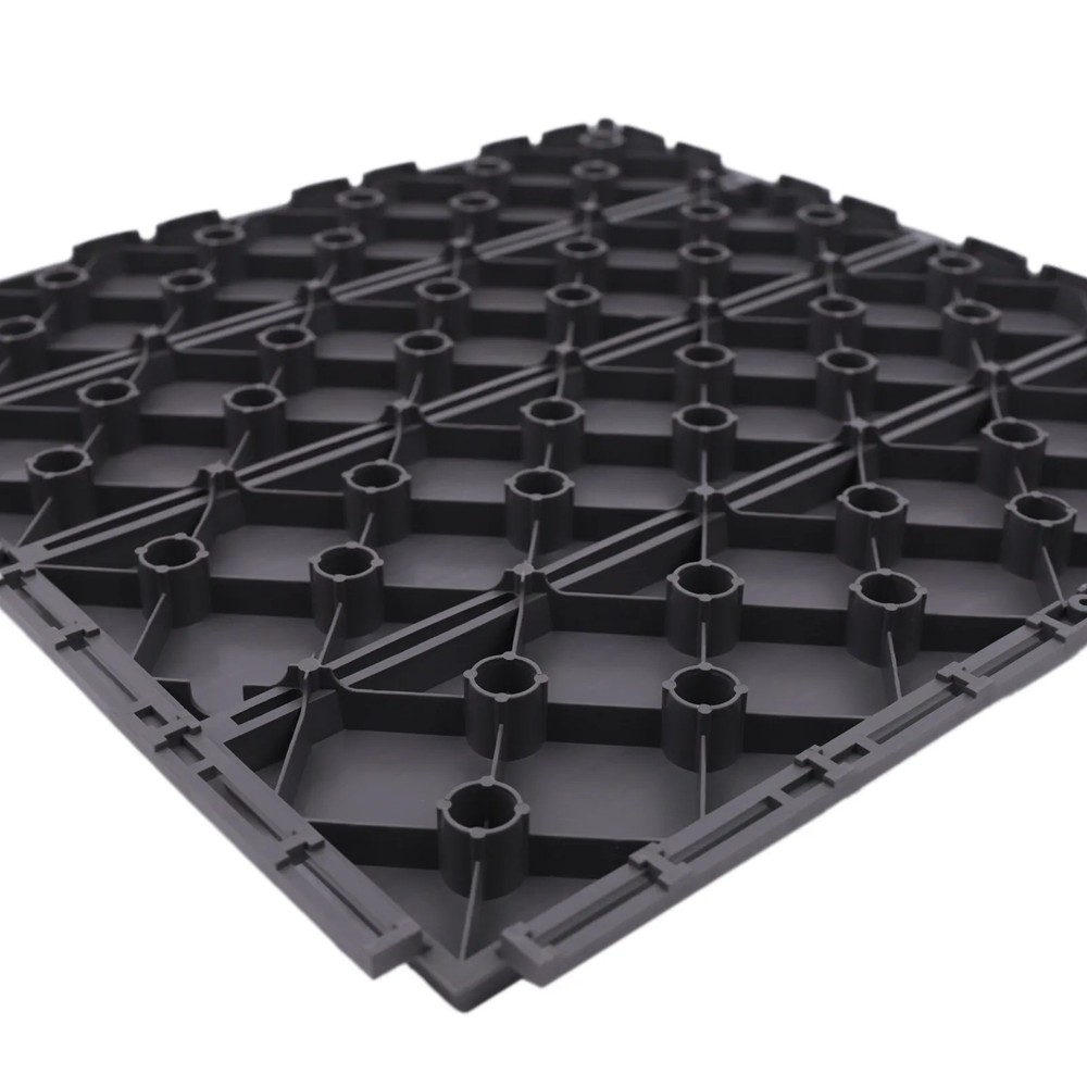 Interlocking 12"x12" Plastic Composite Patio Deck Tiles Easy DIY Installation