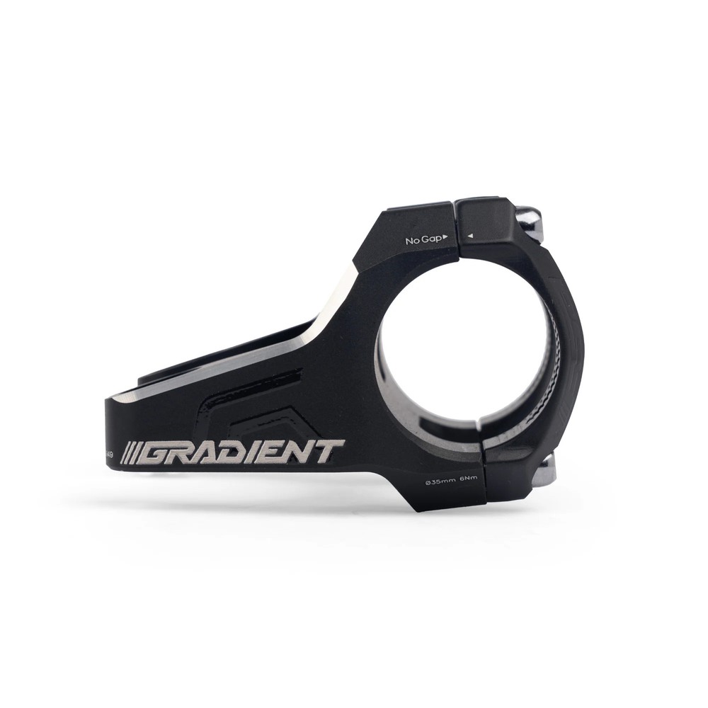 Full Speed Ahead Gradient DC Stem 45mm CNC Aluminum, Adjustable, Black
